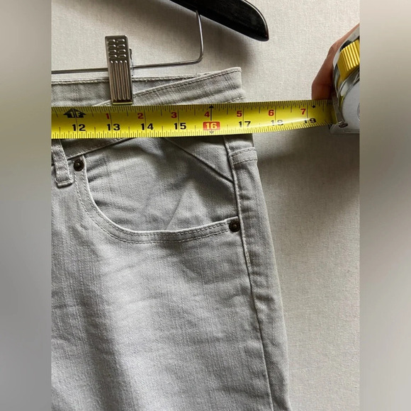 Roots grey denim  capri jeans Sz 30 - Picture 8 of 10